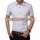 Black Cotton Man Formal Suits Shirts Long Sleeve Custom Made Men Shirt